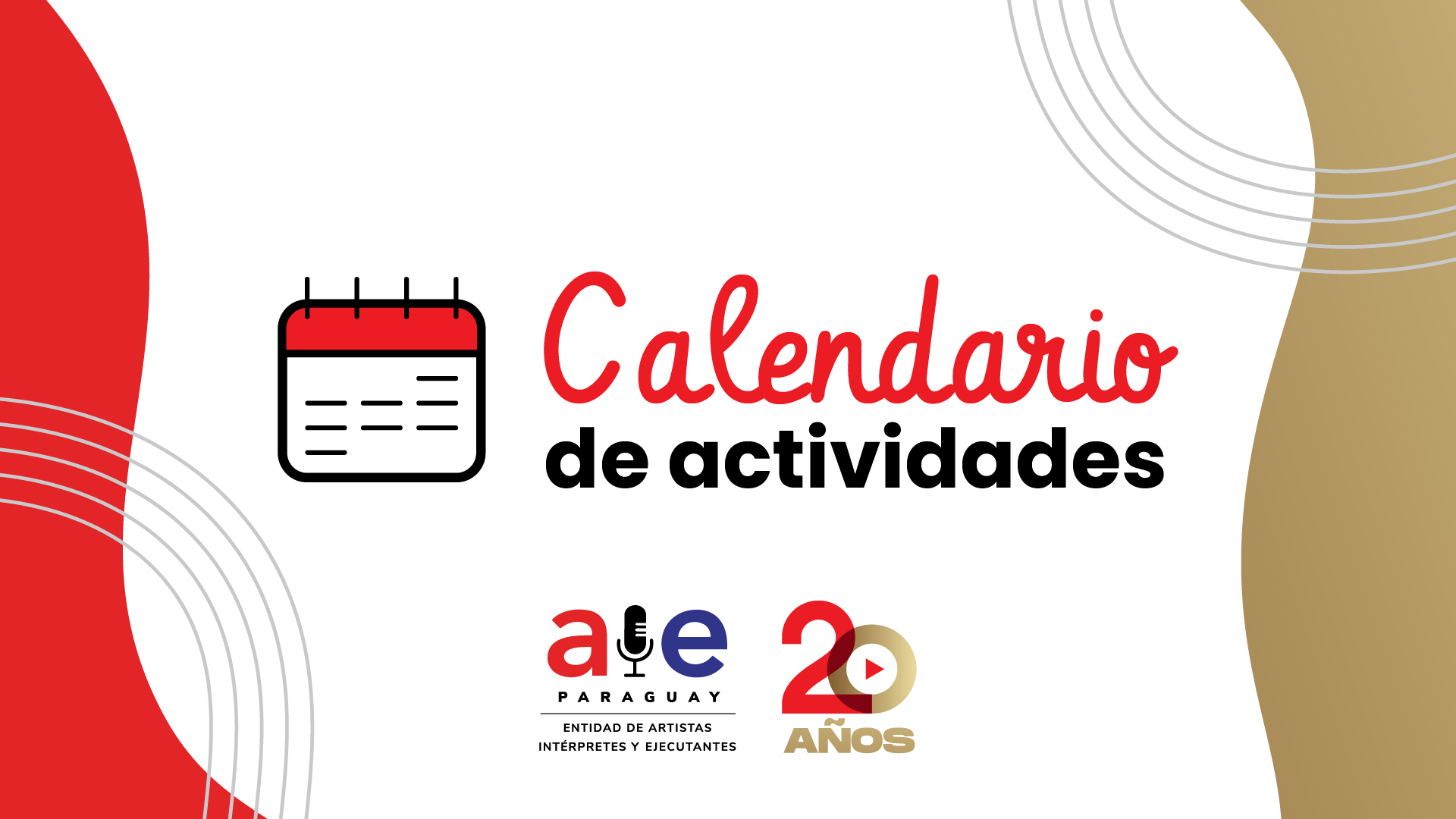 Calendario de Actividades - AIE